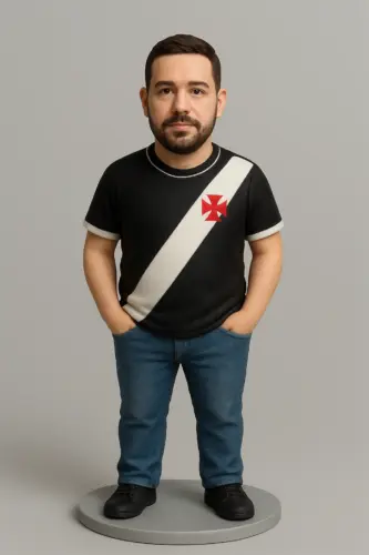 Boneco 3d vasco