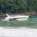 Lancha e Jet Parados em Lopes Mendes