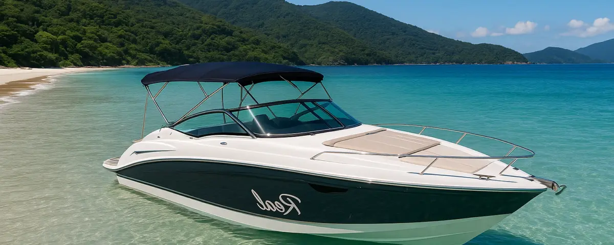 Lancha em Lopes Mendes Ilha Grande angra-ilha.com.br