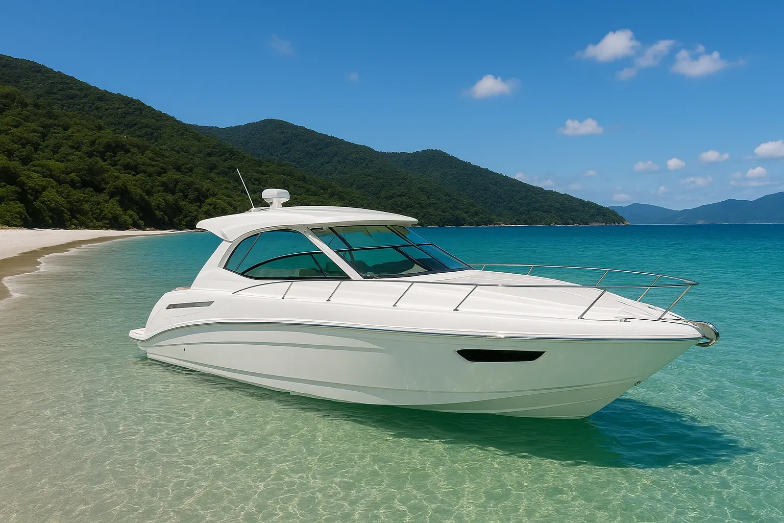 Lancha em Lopes Mendes ilha grandes angra-ilha.com.br