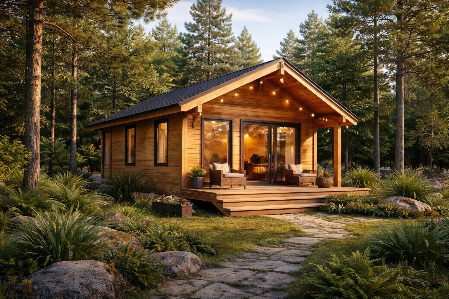 Casa de Madeira 35m2